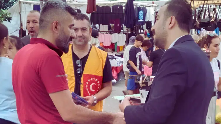 BTP Antalya İl Başkanı Bilal Şahin Semt Pazarı’nda Vatandaşları Dinledi