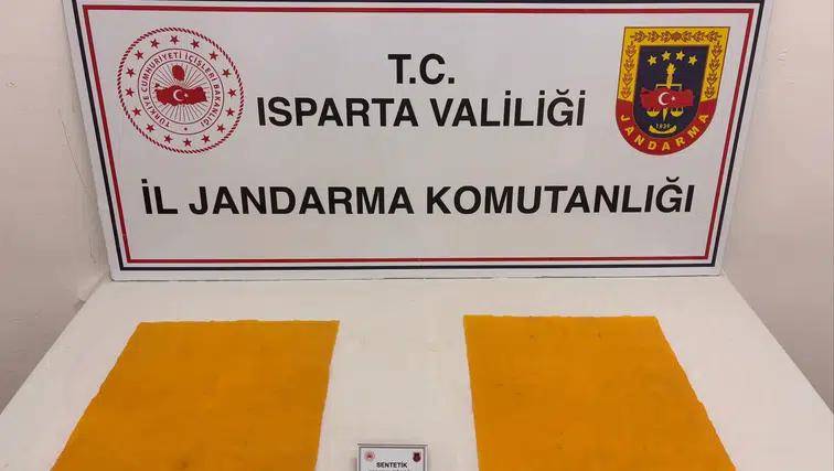 Isparta’da Uyuşturucu Operasyonu: 13 Bin Kullanımlık Sentetik Kannabinoid Ele Geçirildi