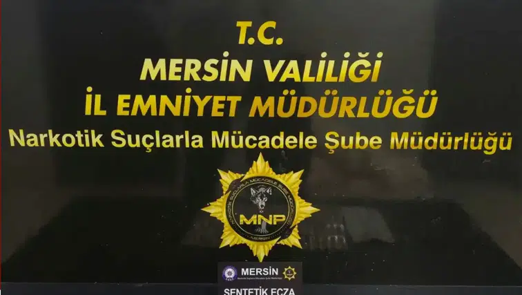 Mersin'de Esrar ve Sentetik Hap Operasyonu: 5 Gözaltı Tutuklandı