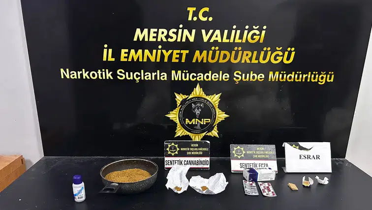 Mersin'de Uyuşturucu Operasyonu: 1 Tutuklama