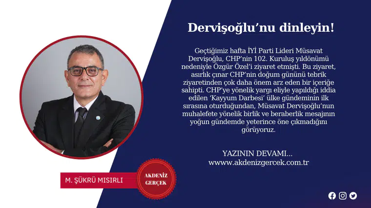 Dervişoğlu’nu dinleyin!