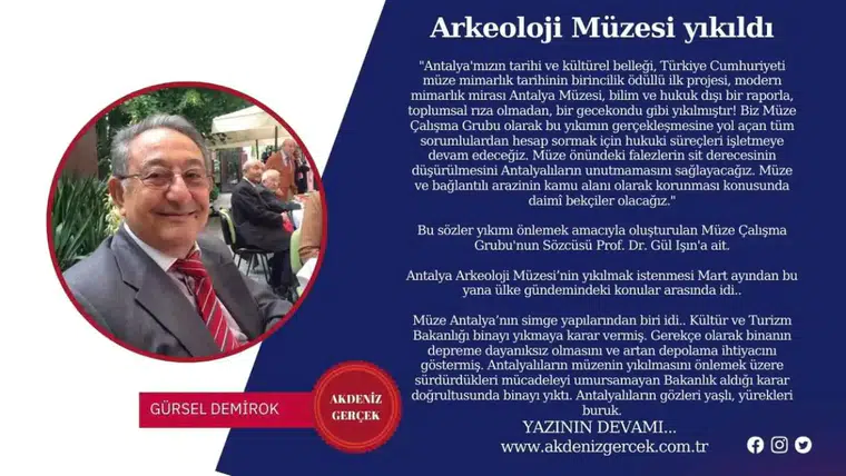 Arkeoloji Müzesi yıkıldı