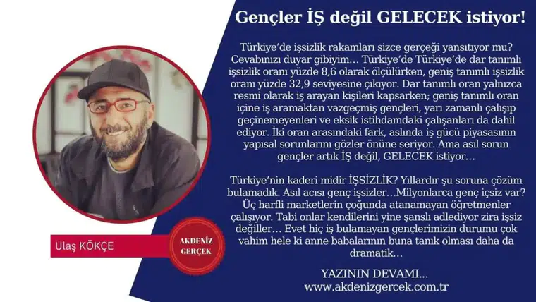 Gençler İŞ değil GELECEK istiyor!
