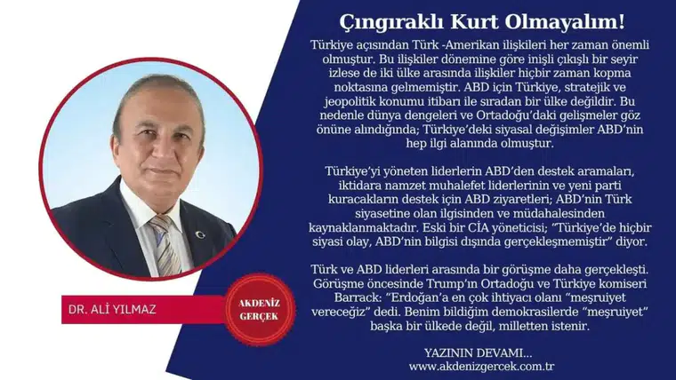 Çıngıraklı Kurt Olmayalım!