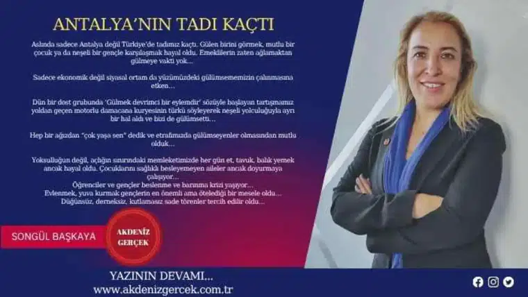 Antalya’nın tadı kaçtı