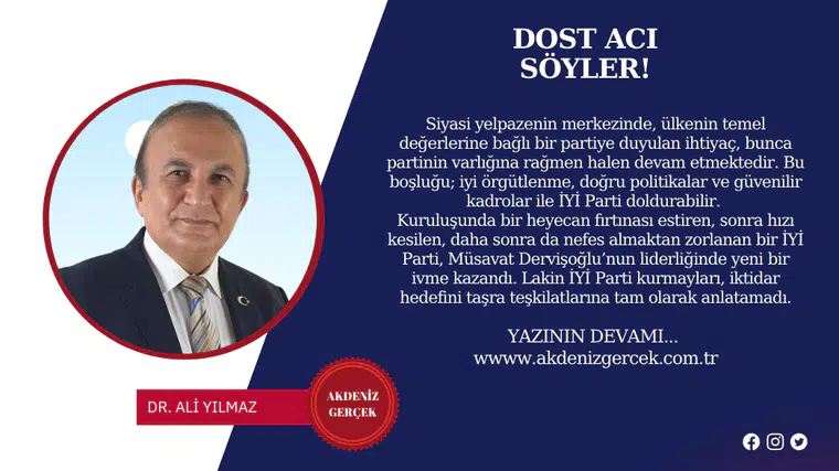 Dost Acı Söyler