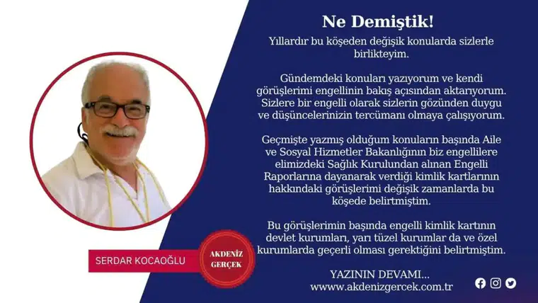 Ne Demiştik!
