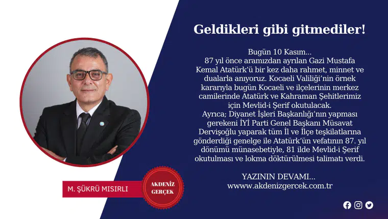 Geldikleri gibi gitmediler!