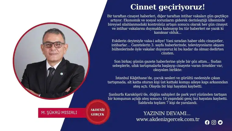 Cinnet geçiriyoruz!