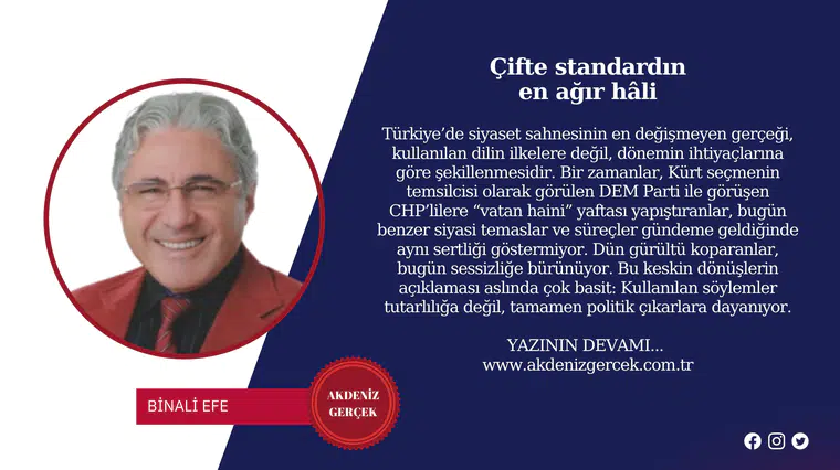 Çifte standardın en ağır hâli