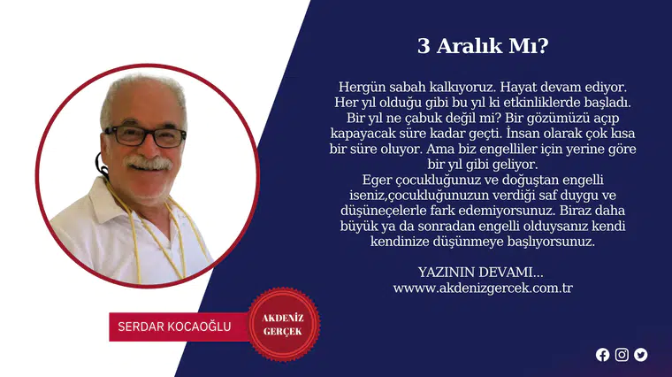 3 Aralık Mı?