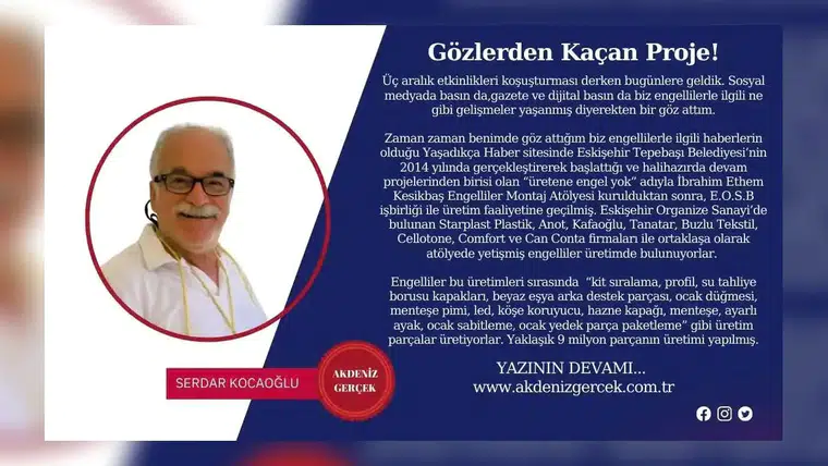 Gözlerden Kaçan Proje!