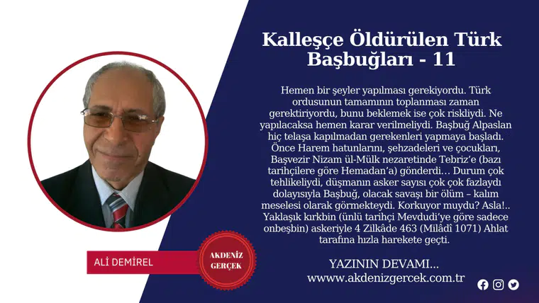 Kalleşçe Öldürülen Türk Başbuğları - 11