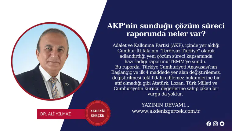 AKP'nin sunduğu çözüm süreci raporunda neler var?