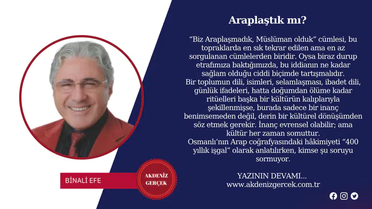 Araplaştık mı?