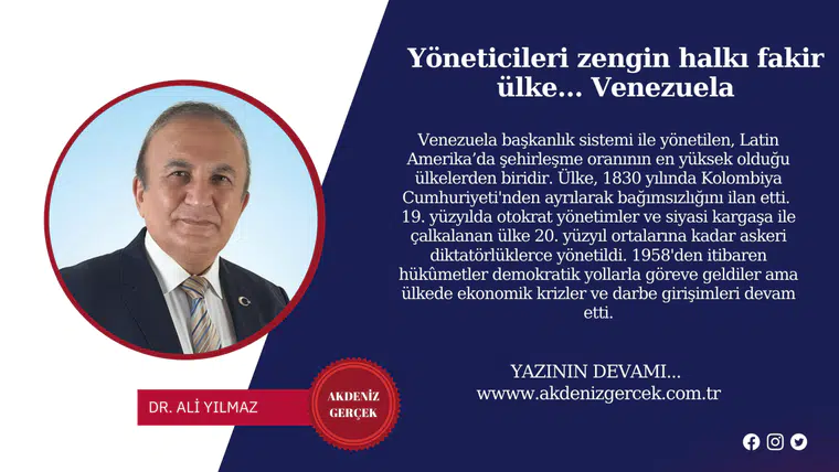 Yöneticileri zengin halkı fakir ülke… Venezuela