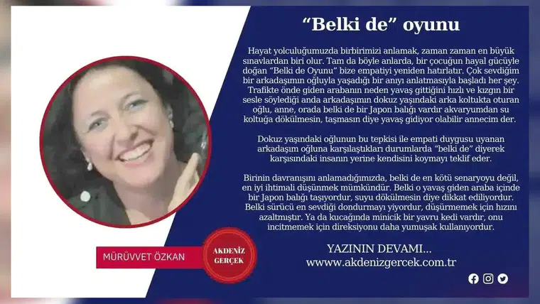 “Belki de” oyunu