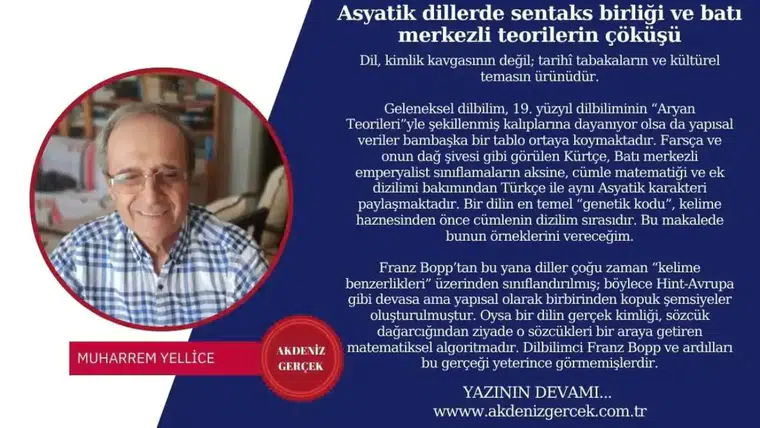 Asyatik dillerde sentaks birliği ve batı merkezli teorilerin çöküşü