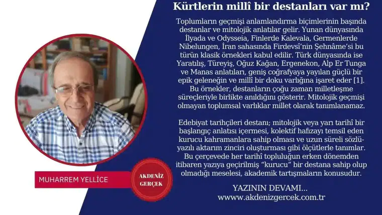 Kürtlerin millî bir destanları var mı?