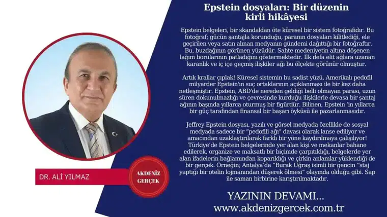 Epstein dosyaları: Bir düzenin kirli hikâyesi