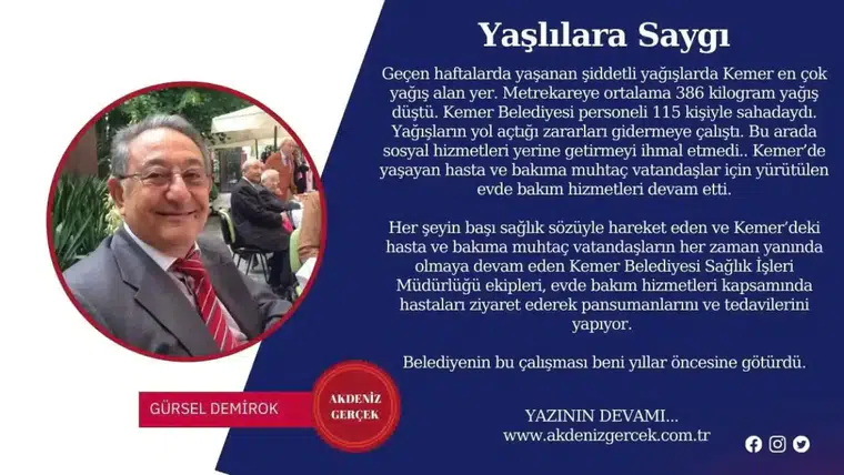 Yaşlılara Saygı