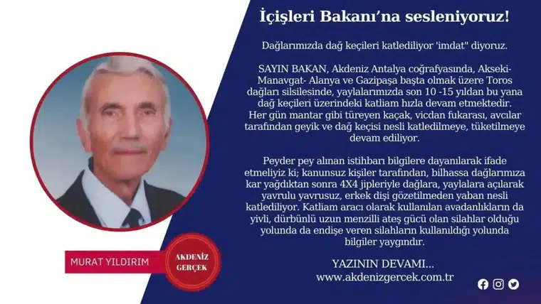 İçişleri Bakanı’na sesleniyoruz!