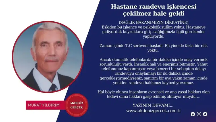 Hastane randevu işkencesi çekilmez hale geldi