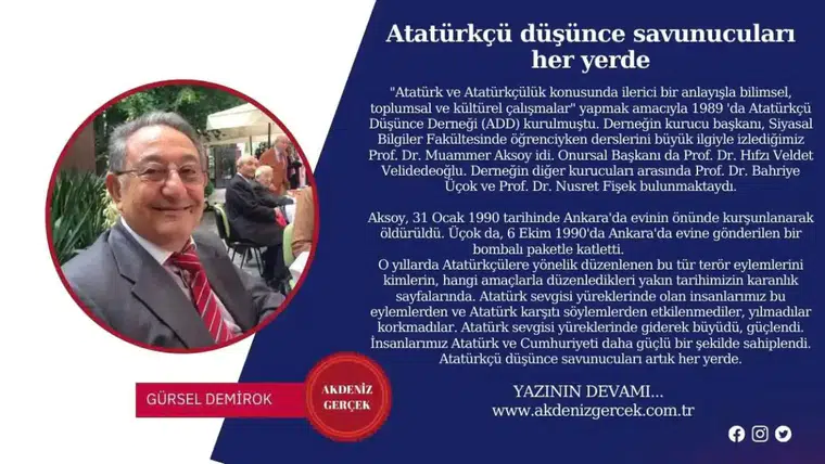 Atatürkçü düşünce savunucuları her yerde