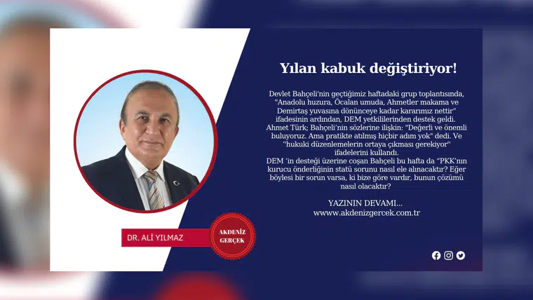 Yılan kabuk değiştiriyor!