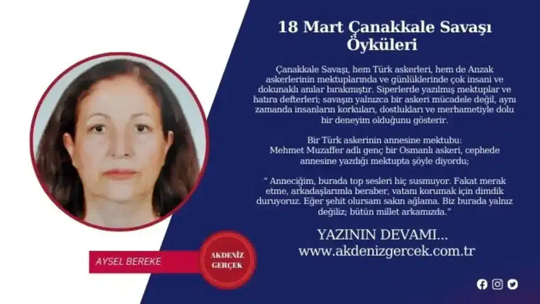 18 Mart Çanakkale Savaşı Öyküleri