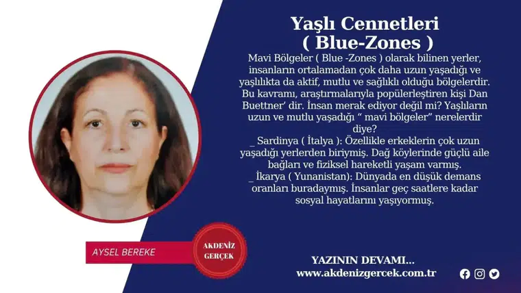 Yaşlı Cennetleri ( Blue-Zones )