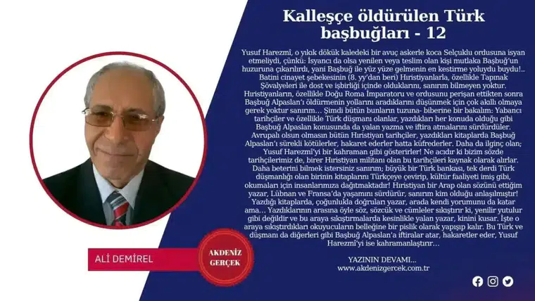 Kalleşçe öldürülen Türk başbuğları - 12