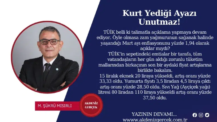 Kurt Yediği Ayazı Unutmaz!