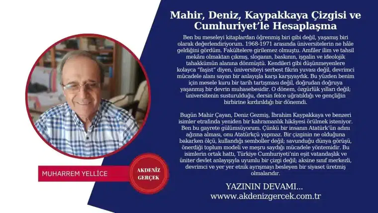 Mahir, Deniz, Kaypakkaya Çizgisi ve Cumhuriyet’le Hesaplaşma