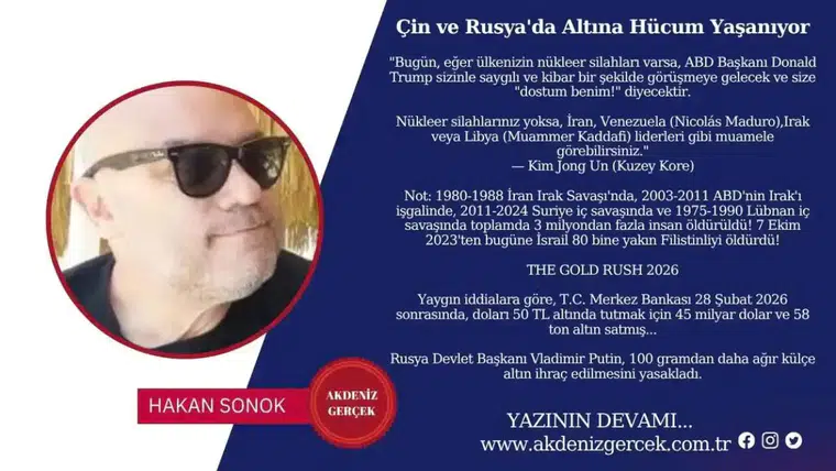 Çin ve Rusya'da Altına Hücum Yaşanıyor