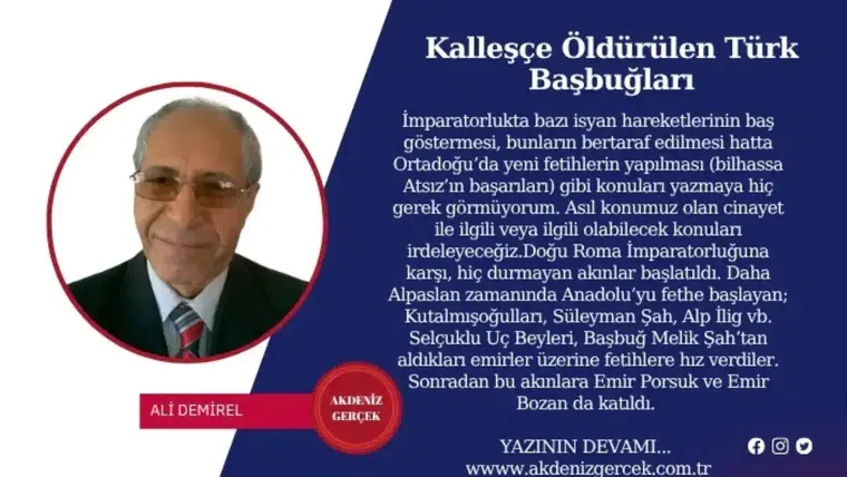 Kalleşçe Öldürülen Türk Başbuğları