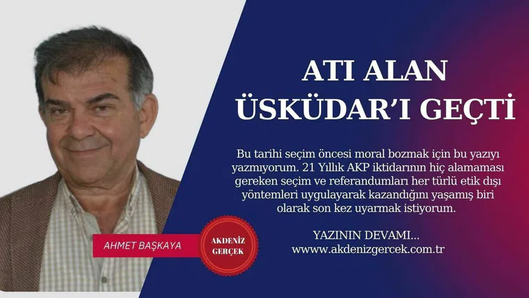 Atı alan Üsküdar’ı geçti