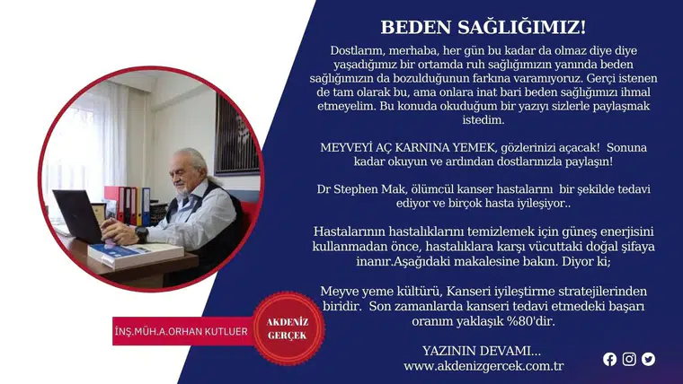 BEDEN SAĞLIĞIMIZ!
