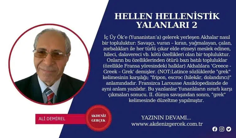 HELLEN HELLENİSTİK YALANLARI 2