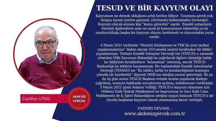 TESUD VE BİR KAYYUM OLAYI