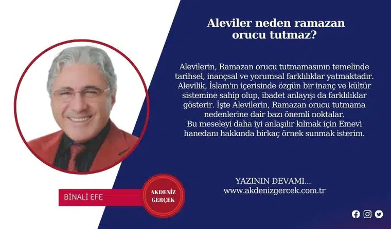 Aleviler neden ramazan orucu tutmaz?