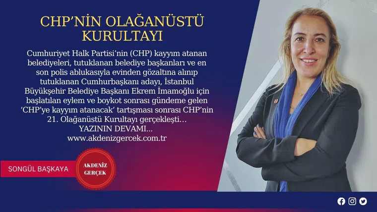 CHP’nin olağanüstü kurultayı