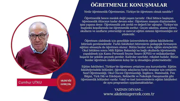 ÖĞRETMENLE KONUŞMALAR