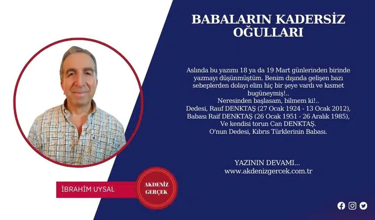 BABALARIN KADERSİZ OĞULLARI
