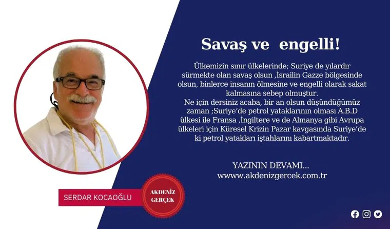Savaş ve  engelli!