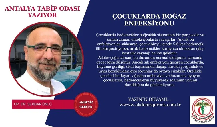 ÇOCUKLARDA BOĞAZ ENFEKSİYONU