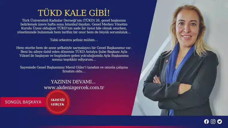 TÜKD kale gibi!