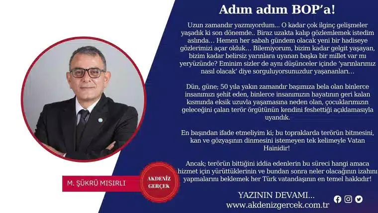 Adım adım BOP’a!