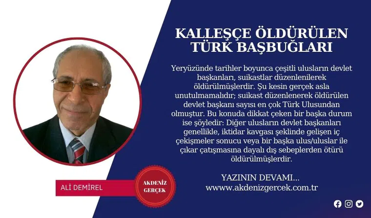 KALLEŞÇE ÖLDÜRÜLEN TÜRK BAŞBUĞLARI