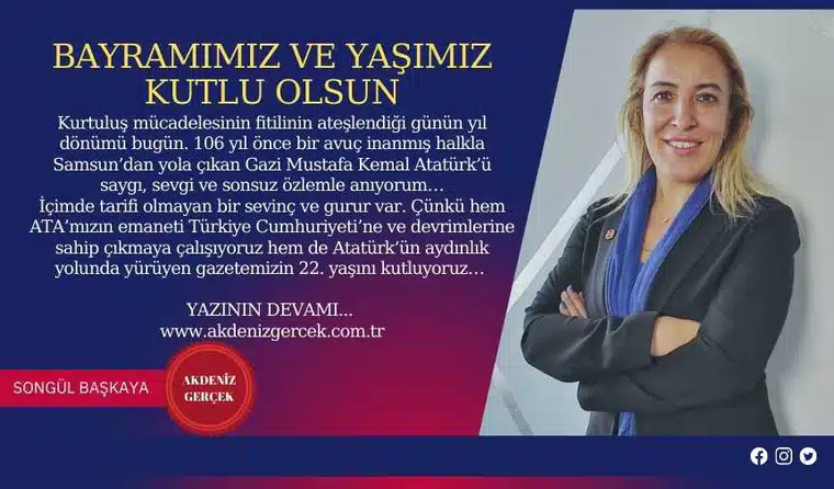 Bayramımız ve yaşımız kutlu olsun